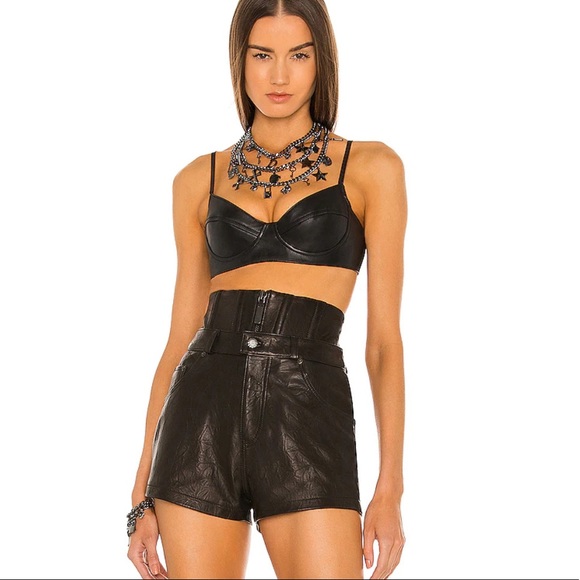 Nwot Dundas X Revolve Corset Leather 